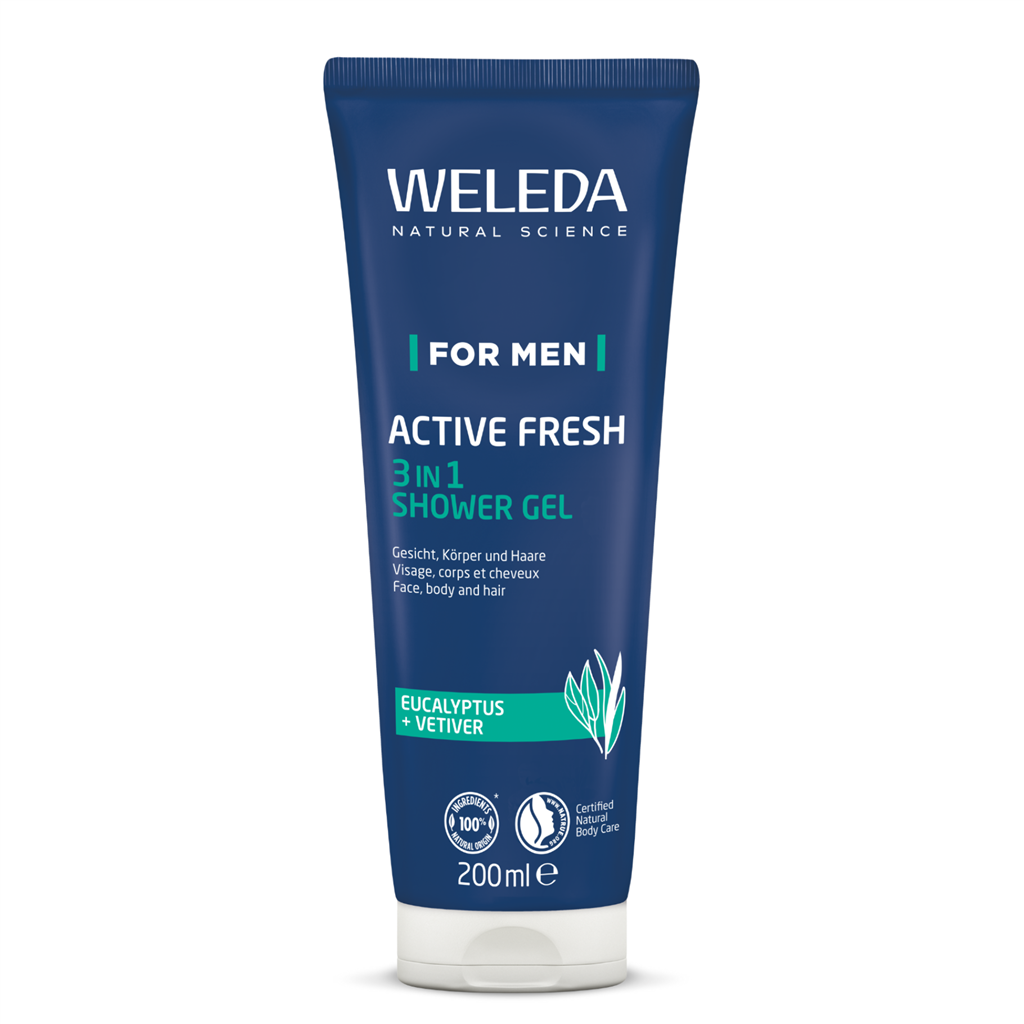 Men's Active Fresh 3in1 Shower Gel 200ml