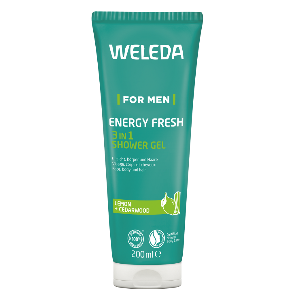 Men's Energy Fresh 3in1 Shower Gel 200ml