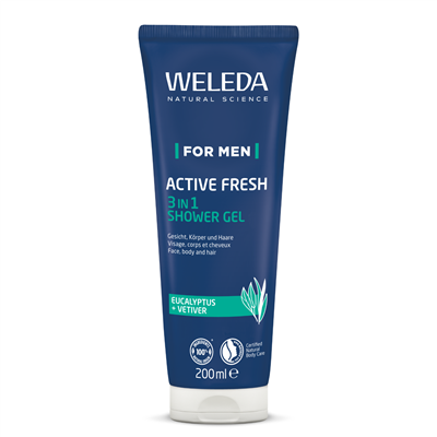 Men's Active Fresh 3in1 Shower Gel 200ml